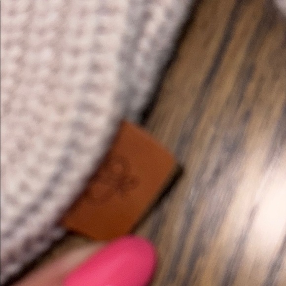 Cream Knit Cardigan with Hood goumi 3-6 months baby - Picture 4 of 10